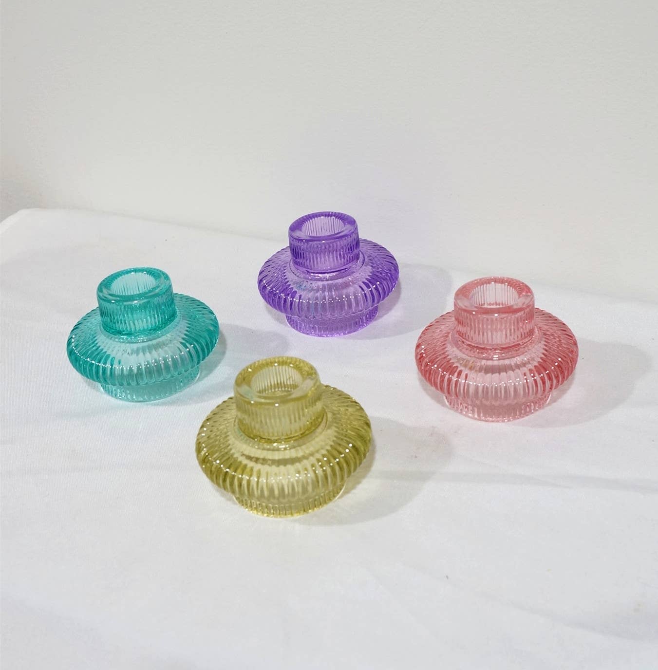 Taper/Tea Light Candlesticks, Stackable/Revers CandleHolders