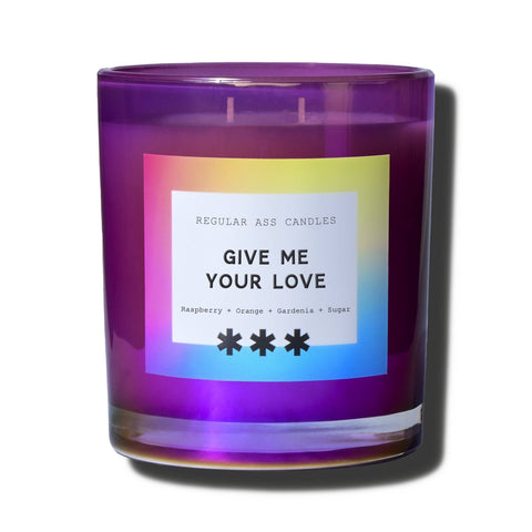 Give Me Your Love 11oz Candle, Peony + Amber