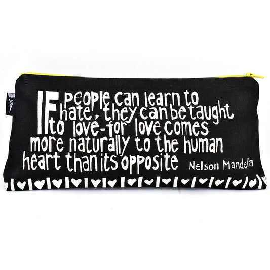 Love Comes More Naturally Mandela Pouch