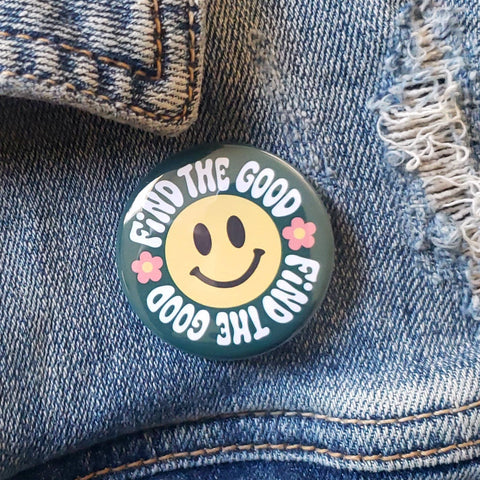 Find the Good Pinback Button